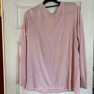 Wild fable long sleeve light pink tee